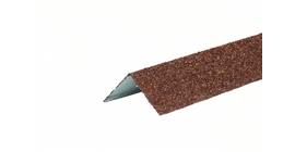 ТЕХНОНИКОЛЬ HAUBERK уголок металлический внешний, терракотовый