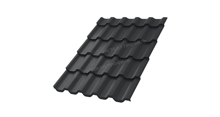Металлочерепица Металл Профиль Трамонтана-ML (PureTech_Mat-20-7024-0.5)