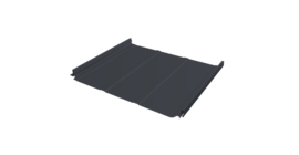 Кликфальц Pro Line Grand Line 0,5 PurPro с пленкой на замках RAL 7024 мокрый асфальт