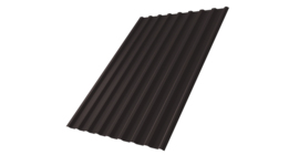 Профнастил С20R 0.45 PE RAL 9005 черный