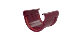 Соединитель желобов Дизайн 135 ПВХ Grand Line зеленый (RAL 6005)