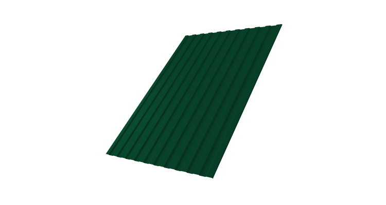 Профнастил С8A 0,4 PE-Double RAL 6005 зеленый мох