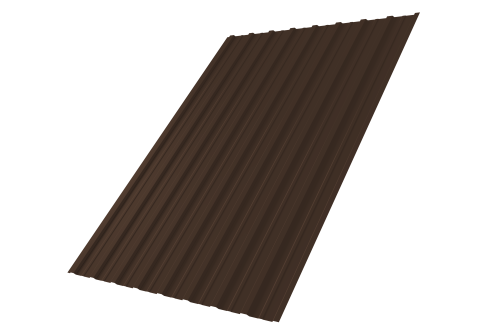 Профнастил С10A 0,5 Velur X RAL 8017 шоколад