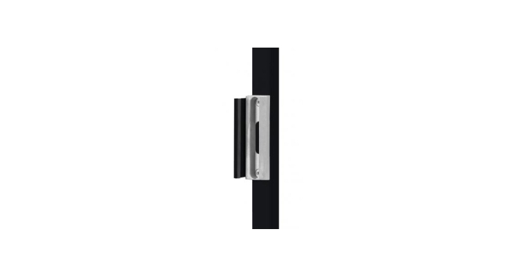 Планка ответная SAKL QF для замка LAK RAL 9005 Blister