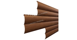Сайдинг Металл Профиль Woodstock-Н-28х330 (ECOSTEEL_MA-01-МореныйДуб-0.5)