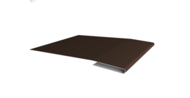 Планка начальная 0,45 Drap TwinColor RAL 8017 шоколад (3м)