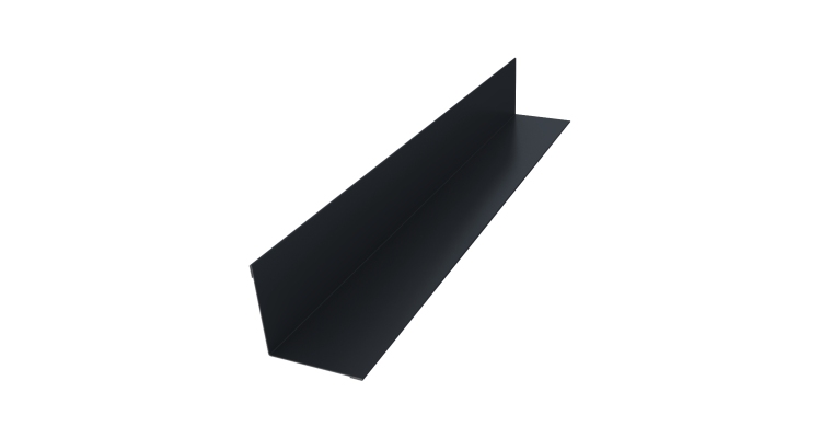 Угол внутренний 50х50 0,45 Drap TR RAL 7024 мокрый асфальт (2м)