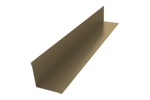 Угол внутренний 30х30 0,45 PE с пленкой RAL 1014 слоновая кость (2м)