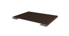 Планка стыковочная 0,45 Drap TR RAL 8017 шоколад (3м)