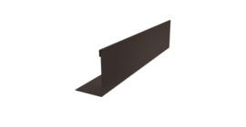 Нащельник 125 Texas 25х35 0,45 Drap-double TX RR 32 темно-коричневый (L1,5)