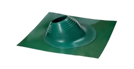 Проходной элемент MF угловой №3.1 (280-460мм) +240 силиконовый (металлический окрашенный фланец) зеленый