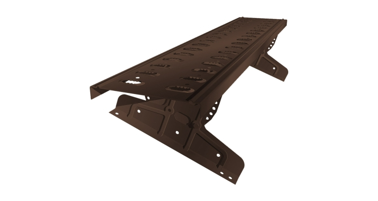 Мостик переходной 0,62 RAL 8017 шоколад